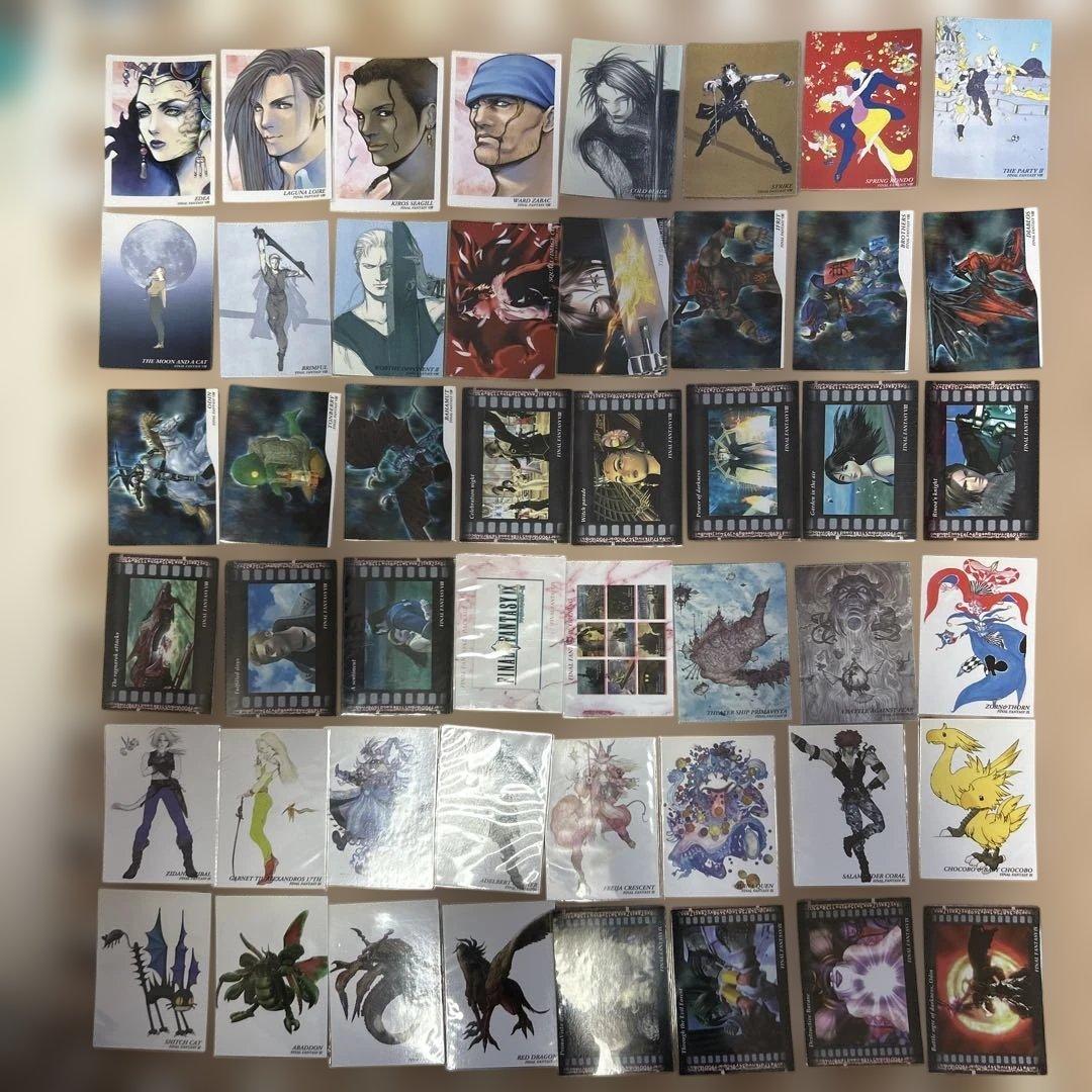 ファイナルファンタジーアートミュージアムキャラクターカードセット