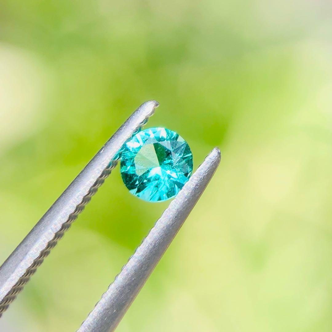 天然石　ノンオイルエメラルド　希少石　エメラルドリング