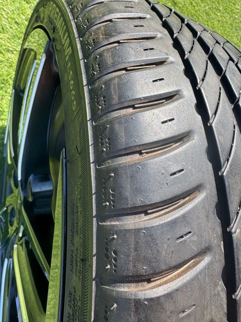 シュタイナー ホイール17インチ タイヤ 205/40r17 PDC 100x5