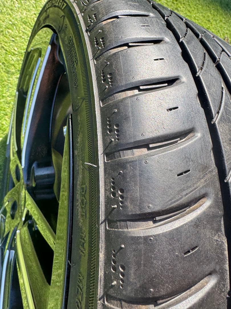 シュタイナー ホイール17インチ タイヤ 205/40r17 PDC 100x5