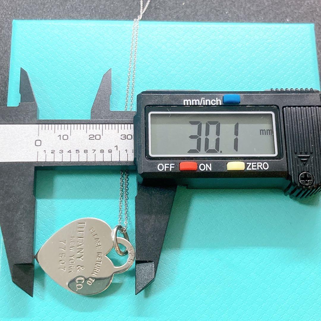 【極美品】ティファニー リターントゥ ハートタグ ネックレス 925 シルバー