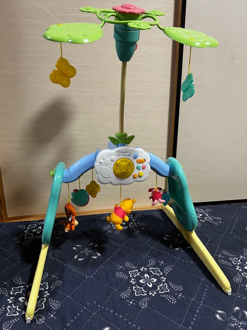 美品【2025年モデル】えらべる回転 6WAYジムにへんしんメリー　プーメリー