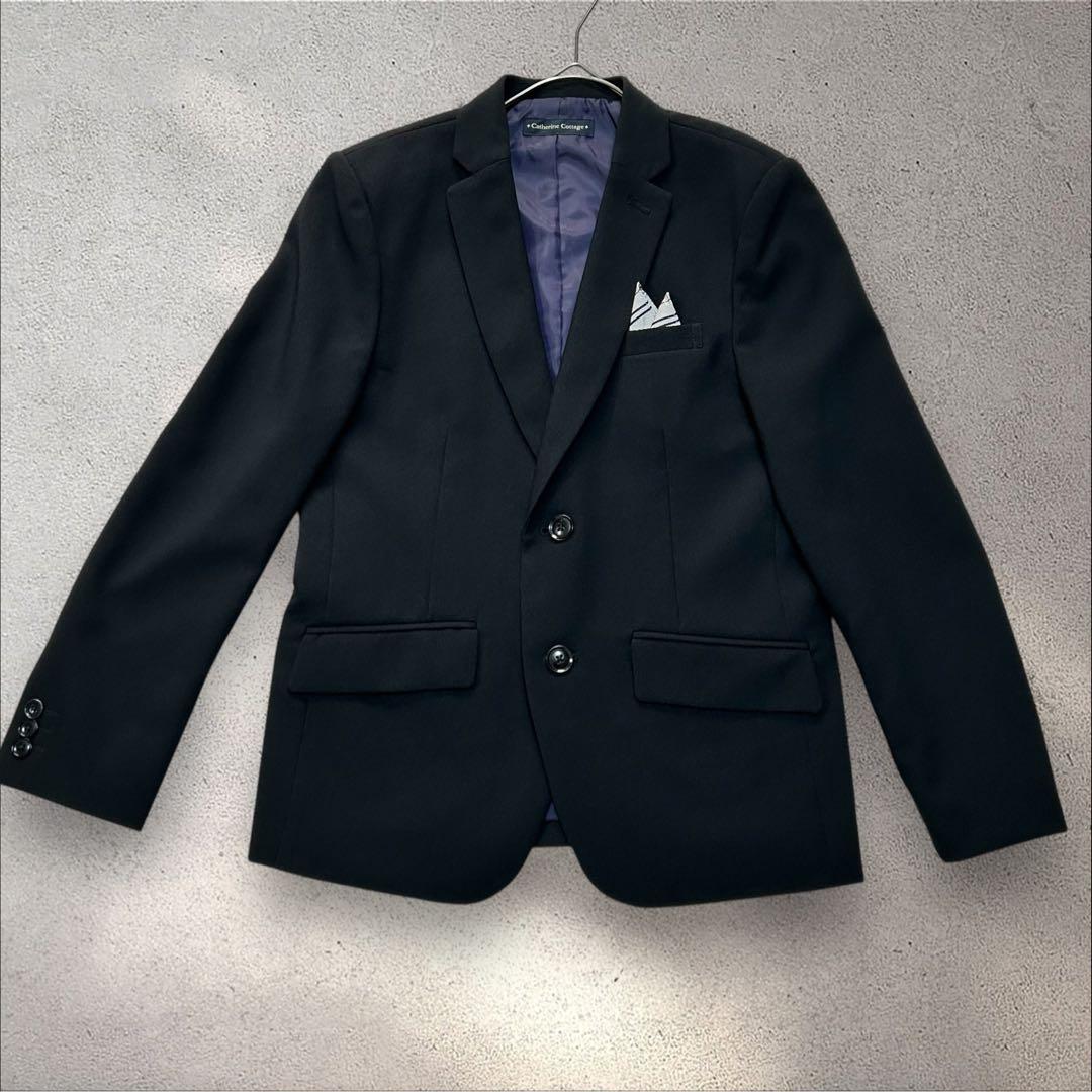 【キャサリンコテージ】150男児 ベスト付 フォーマルスーツ　卒業入学式　発表会