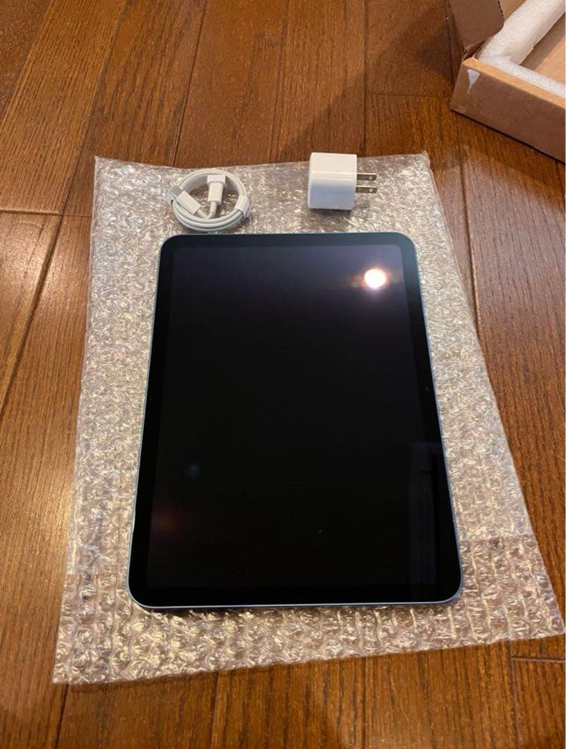 第10世代　Apple iPad 本体 充電器付き10.9インチ64GB ブルー
