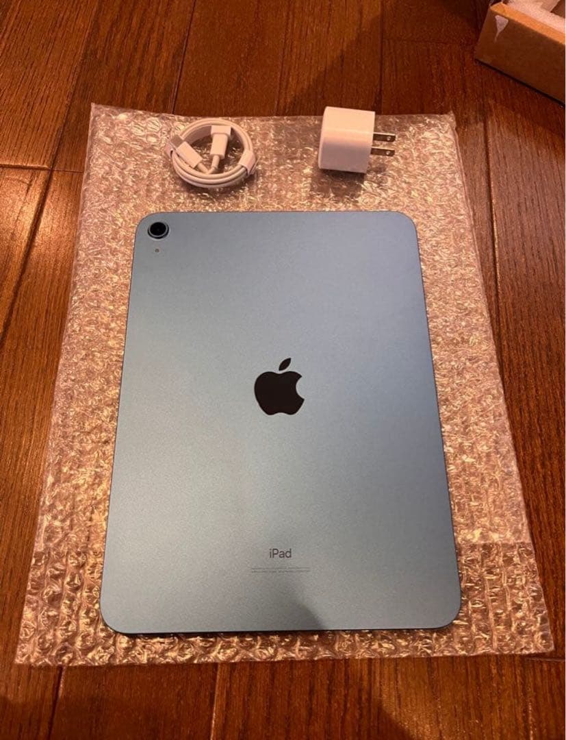 第10世代　Apple iPad 本体 充電器付き10.9インチ64GB ブルー