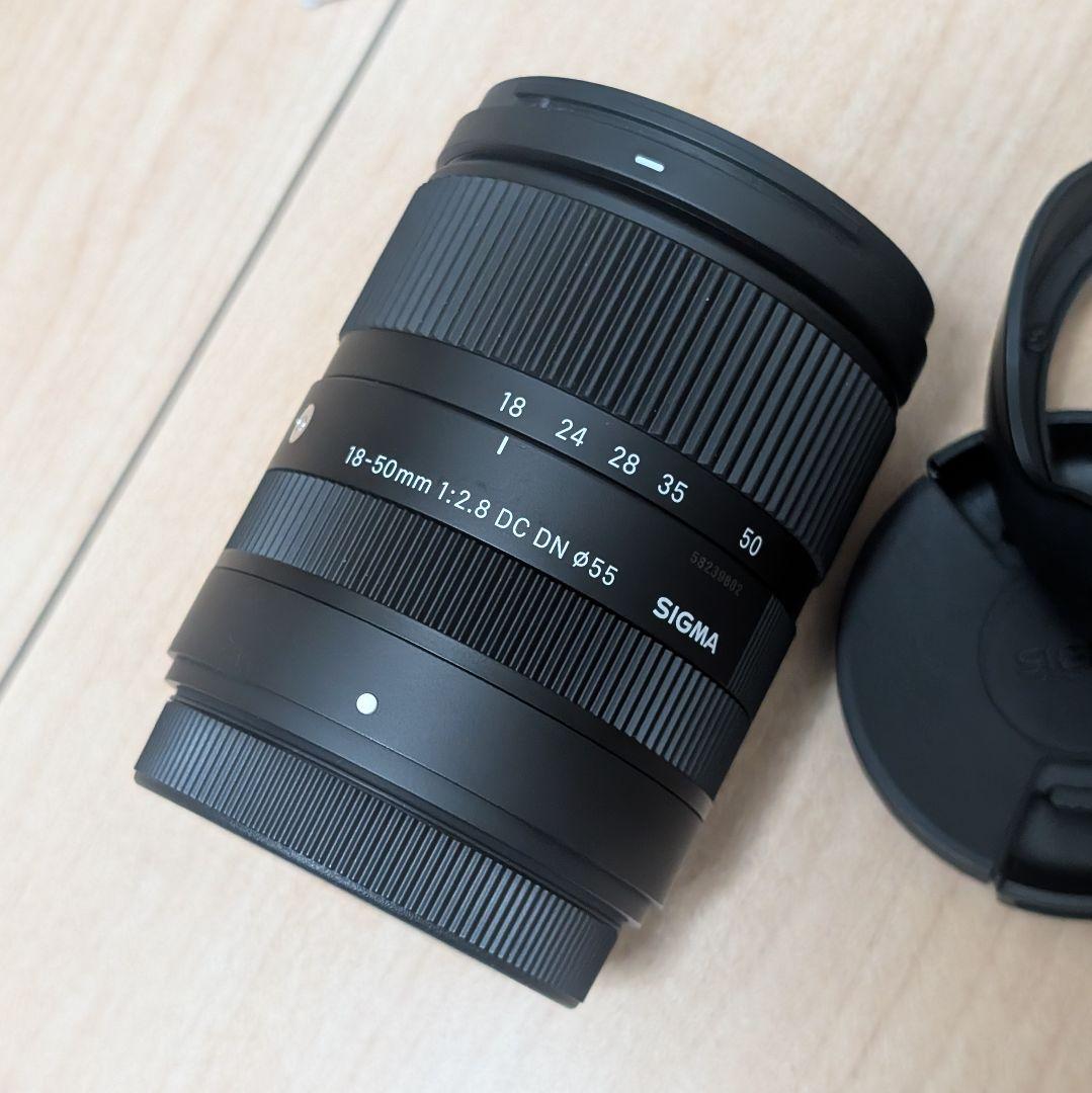 SIGMA シグマ 18-50mm f2.8 X xマウント 富士フイルム
