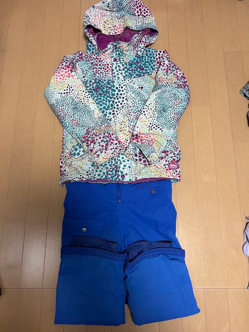 BURTON スノーボードウェア セット Sサイズ　110-120位