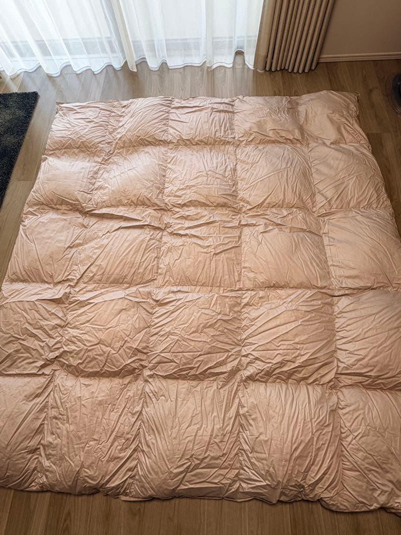 【東京西川】　プレミアム羽毛布団　合い掛け　ダブル　NP7050