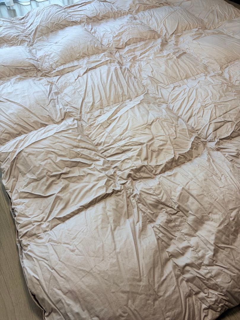 【東京西川】　プレミアム羽毛布団　合い掛け　ダブル　NP7050