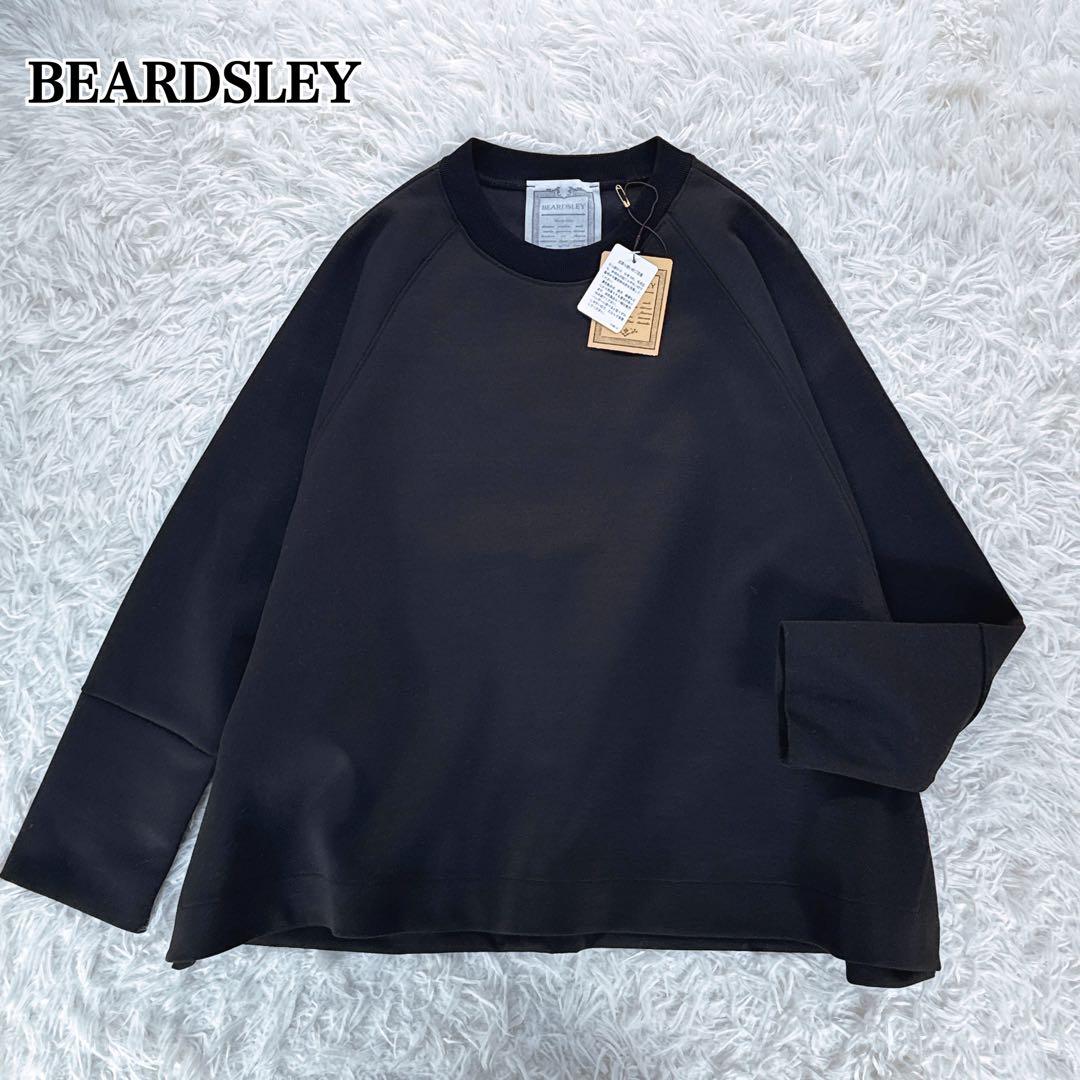 新品 BEARDSLEYダンボール ビック ラグラン スエット 洗える