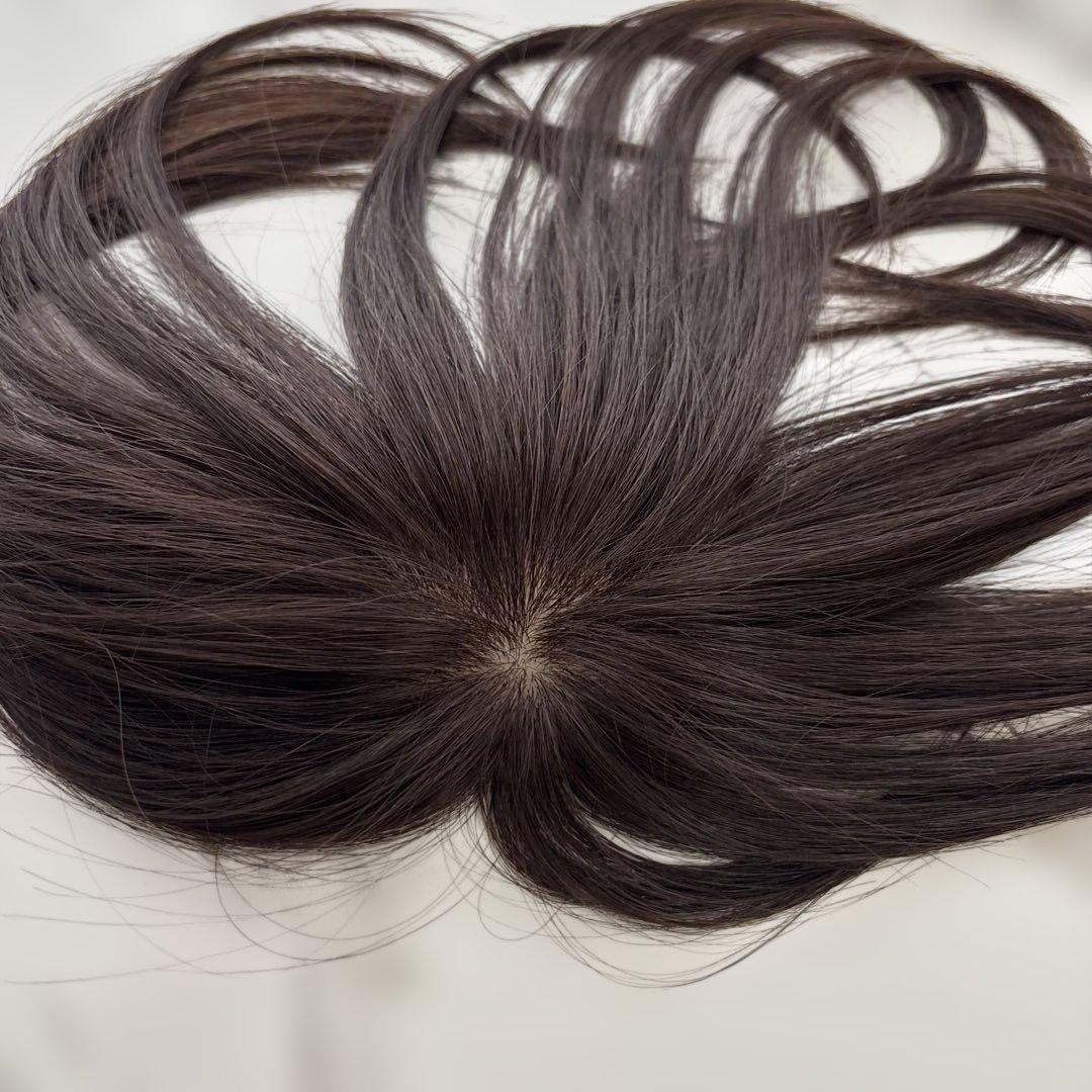 前髪ウィッグ クリップ式 前頭部カバー用