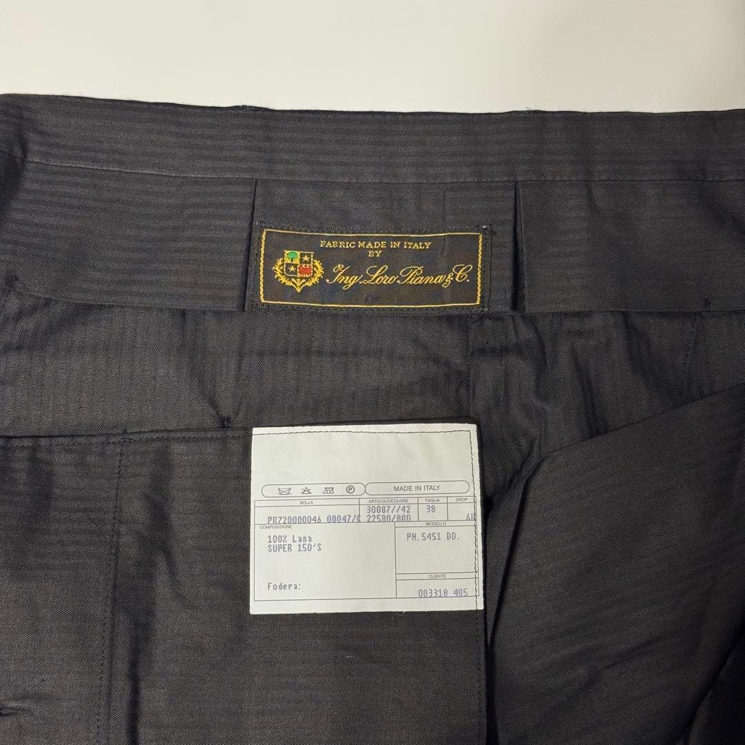【極美品】Brooks Brothers Loro Piana ウールスラックス