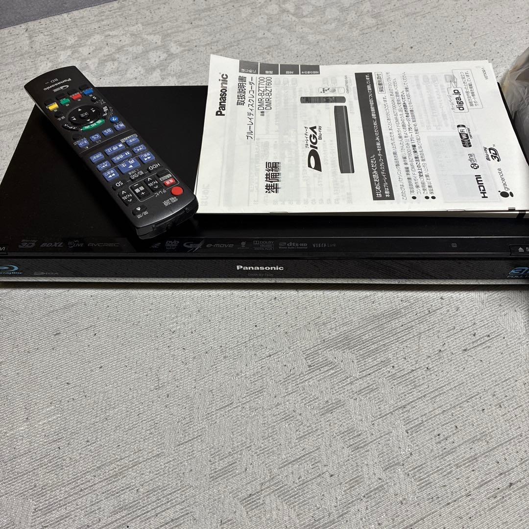 Panasonic DIGA DMR-BZT600 ブルーレイ