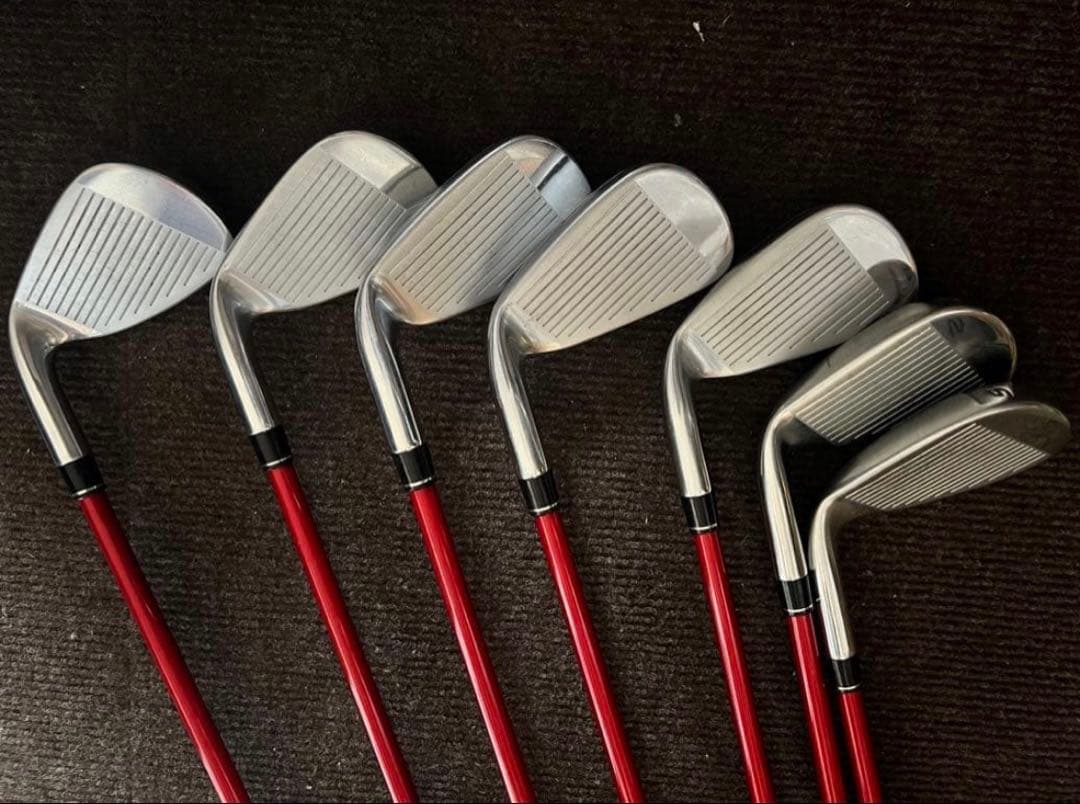 テーラーメイド エアロバーナー メンズアイアンセット 5〜S 7本 フレックスS