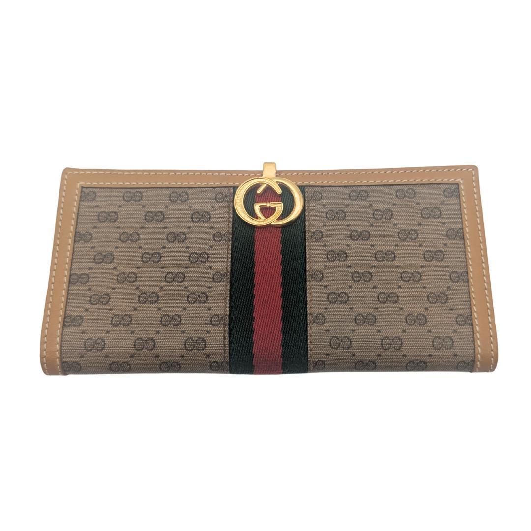 〈美品〉GUCCI グッチ 長財布 財布 シェリー オールドグッチ ヴィンテージ