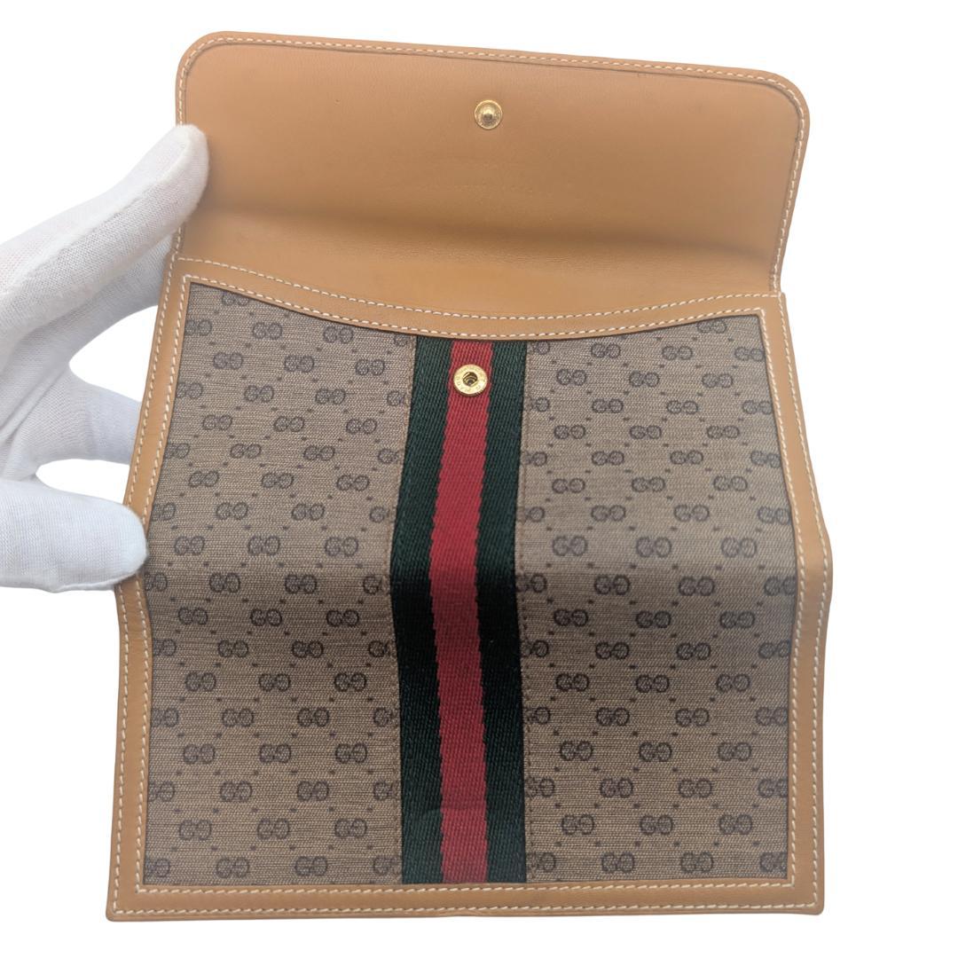 〈美品〉GUCCI グッチ 長財布 財布 シェリー オールドグッチ ヴィンテージ
