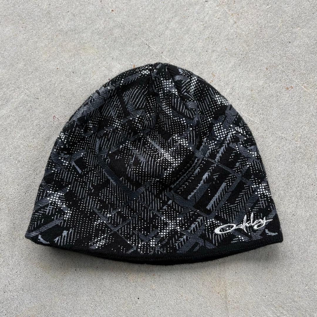 OAKLEY - beanie 00s archive 総柄 rare tech