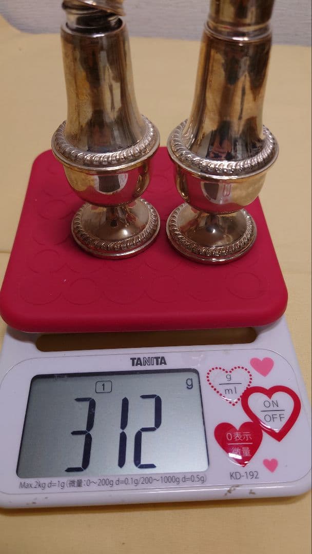 銀製　ソルト&ペッパー
