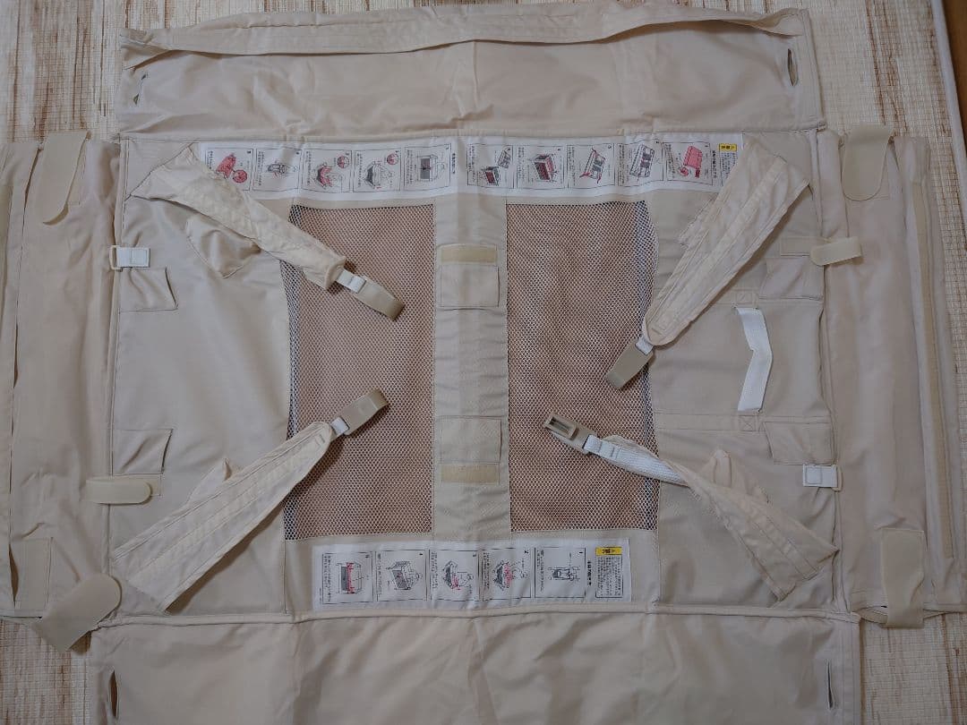 ココネル　エアープラス　Aprica Coconel ベビーベッド 折りたたみ式