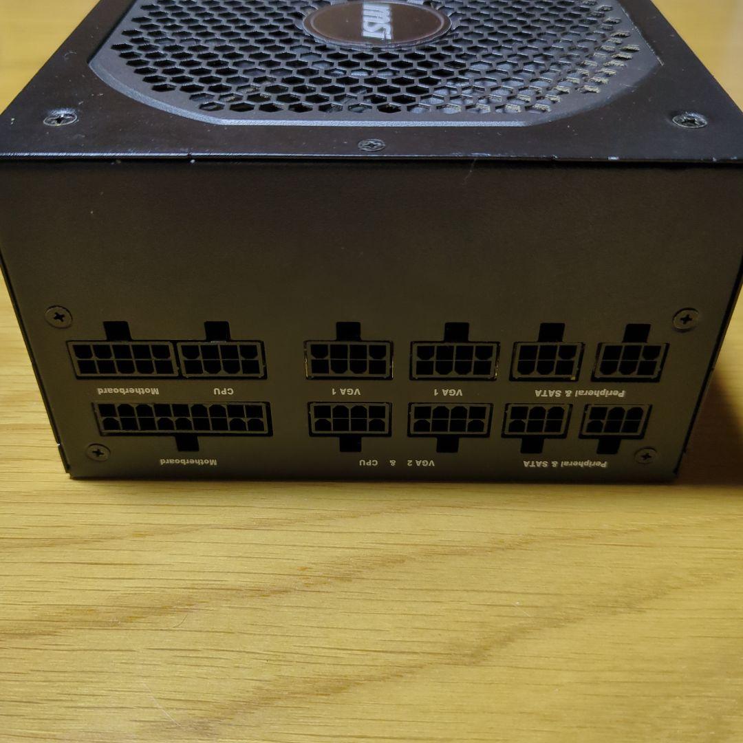 MSI A850GF 850W 電源 付属品完備 動作品 保証書付