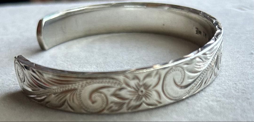 【なーち】Hawaiian jewelry「LONO」フラットバングル