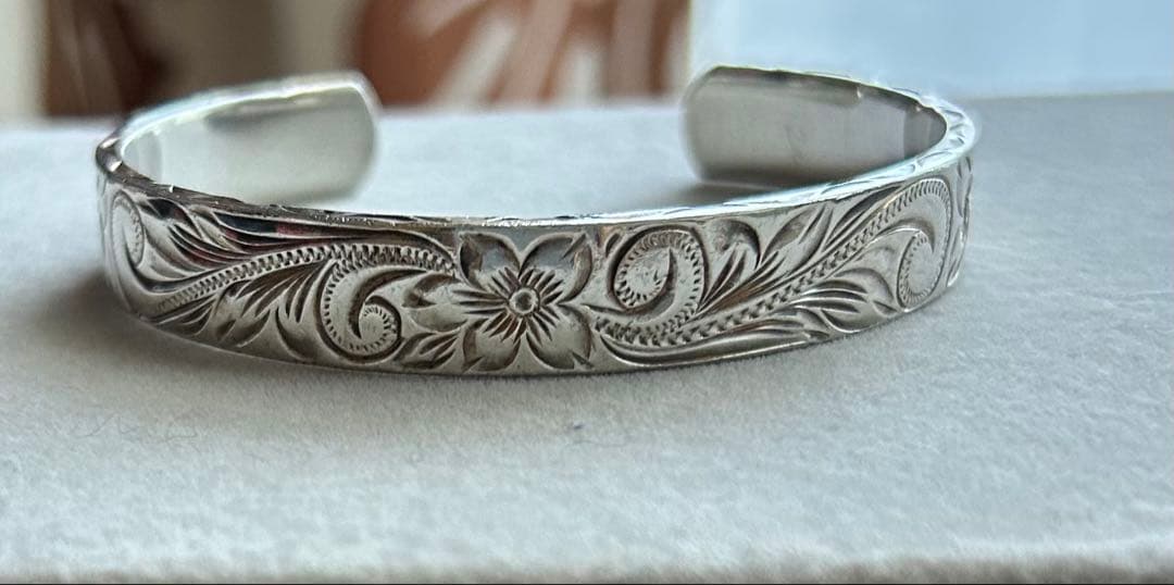 【なーち】Hawaiian jewelry「LONO」フラットバングル