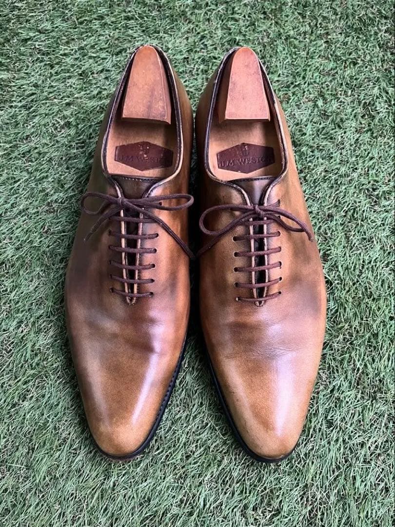 jmweston 402 フローラライン ブラウンパティーヌ6/D 袋付