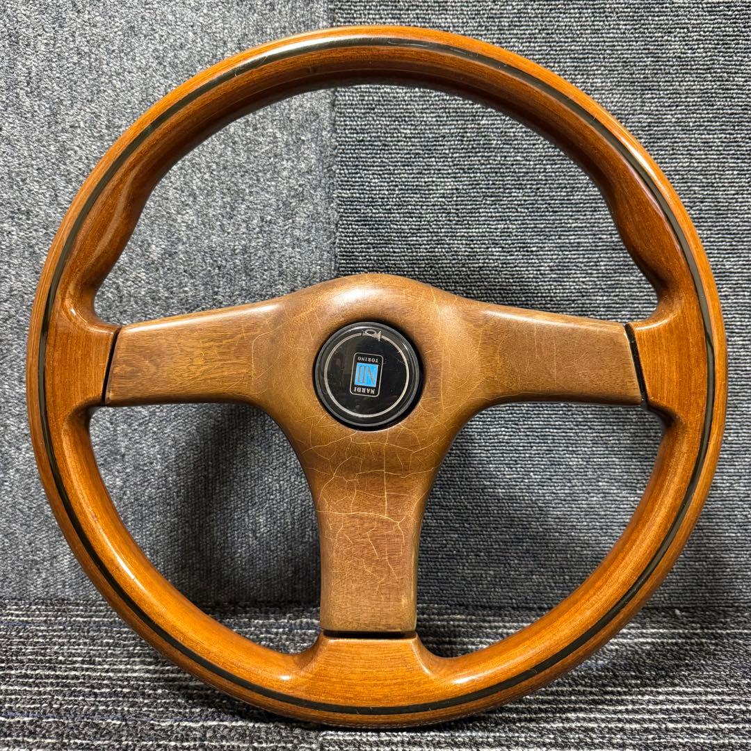 NARDI ナルディ ウッドステアリング 3本スポーク