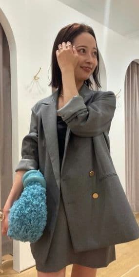 新品未使用★ウールライクジャケット　グレー