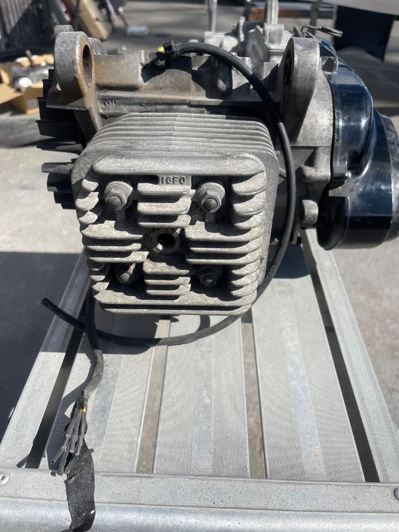 2スト　アドレス110 CF11A エンジン実動