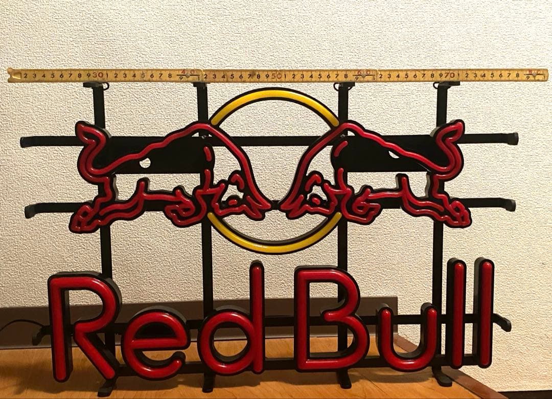 Red Bull ネオンサイン Red Bull ロゴ ライトスタンド看板