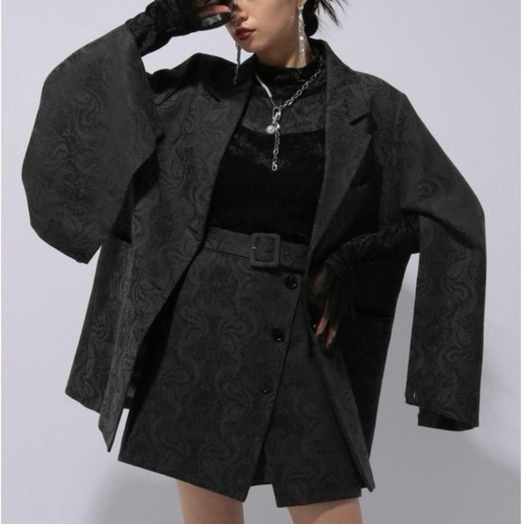 HARE ハレ ヴィンテージ ソデアキ ビッグ テーラージャケット ジャガード