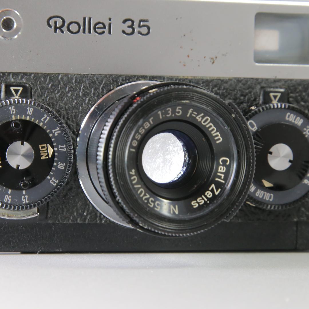 ☆シャッターOK☆　ローライ35　Rollei　シルバー＃189