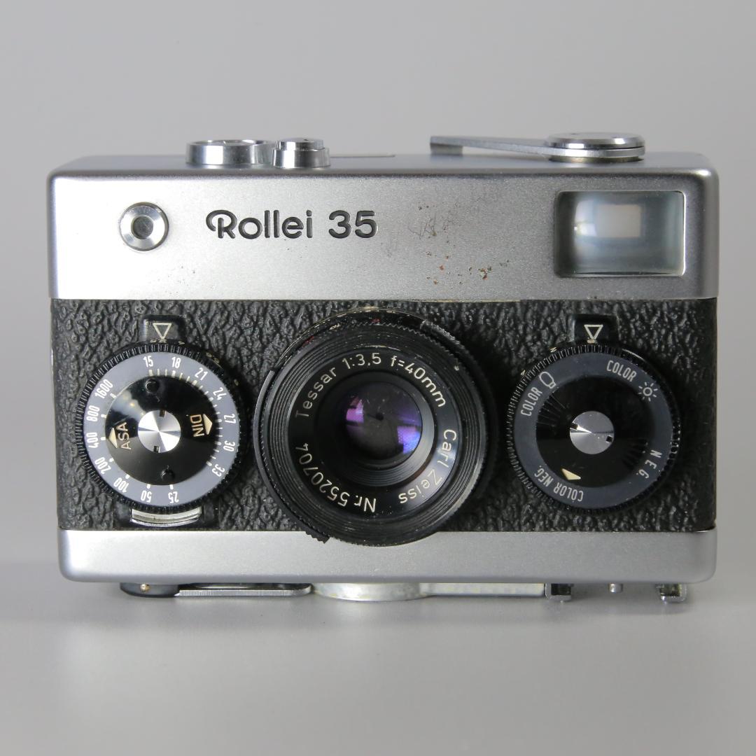 ☆シャッターOK☆　ローライ35　Rollei　シルバー＃189