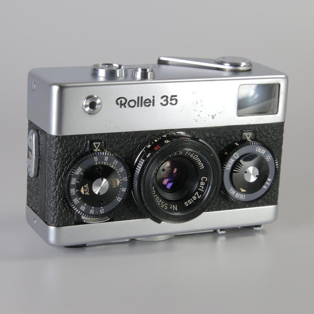 ☆シャッターOK☆　ローライ35　Rollei　シルバー＃189