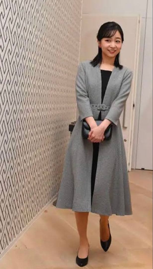 【送料込】ストロベリーフィールズセンタープリーツワンピース黒　佳子様　卒業入学式