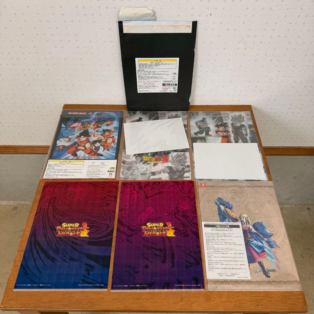 ● 美品 ドラゴンボール 色紙 ファイル 一番くじ セット