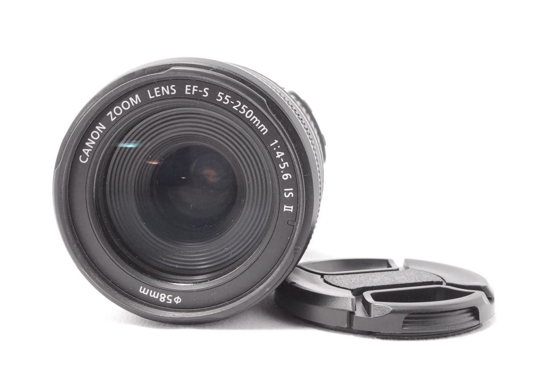美品✨イベントに✨Canon EF-S55-250mm IS II 望遠レンズ