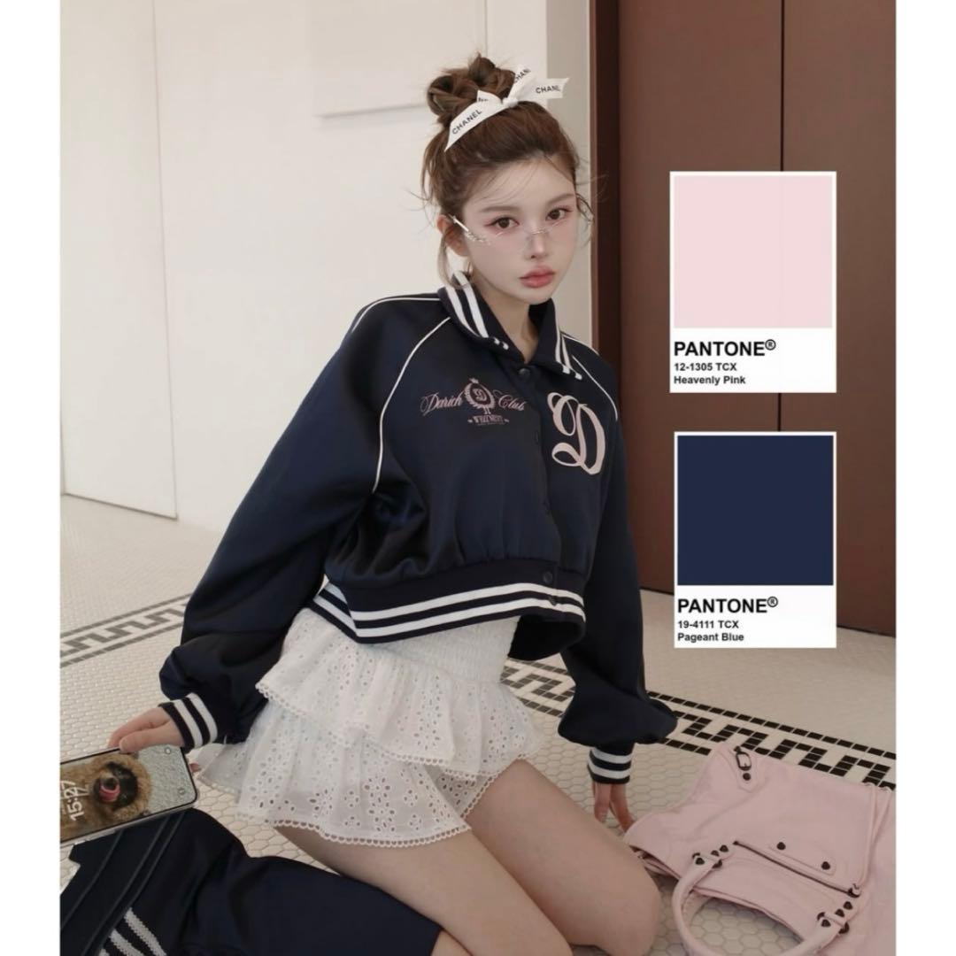 ダーリッチ　スカジャン　Darich Club スカジャンNVY