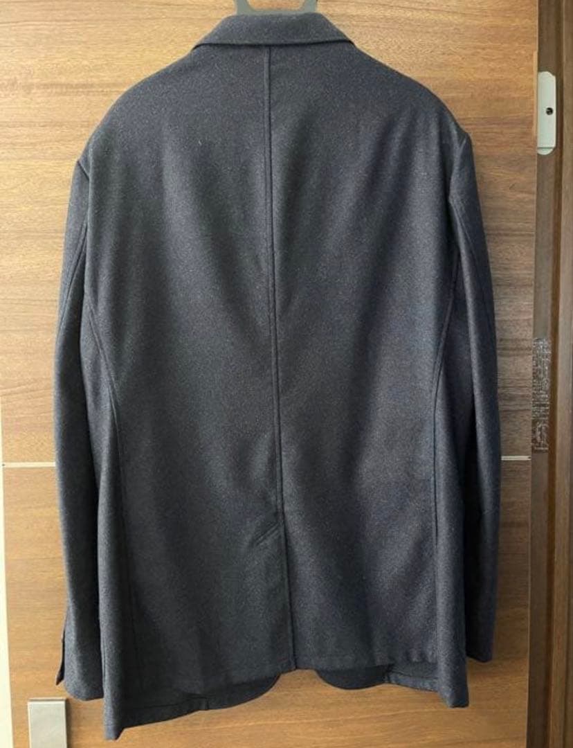 シップス　フランネルセットアップスーツ ネイビー