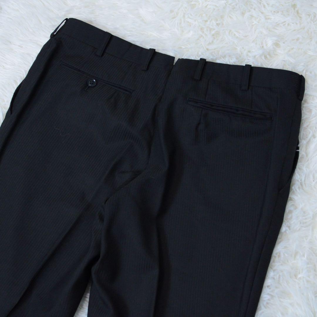 極美品 SUIT SELECT スーツセレクト 3ピース セットスーツAB8