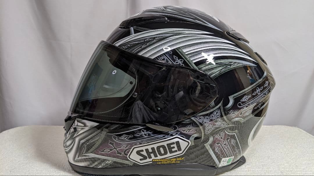 【SHOEI】XR-1100 DIABLIC CIMMERIAN内装新品交換済み