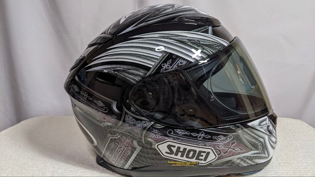 【SHOEI】XR-1100 DIABLIC CIMMERIAN内装新品交換済み