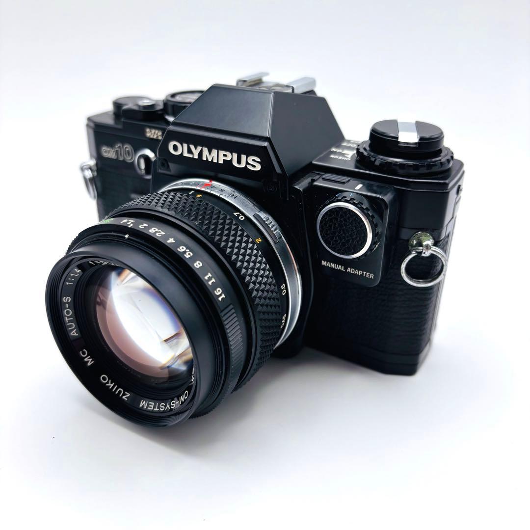 OLYMPUS OM-10 一眼レフカメラ 50mm f/1.4 フィルム