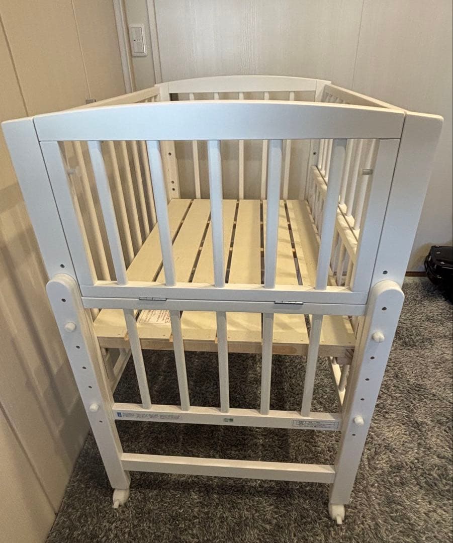 ノモック Wオープンハイタイプ ミニベビーベッド 大和屋