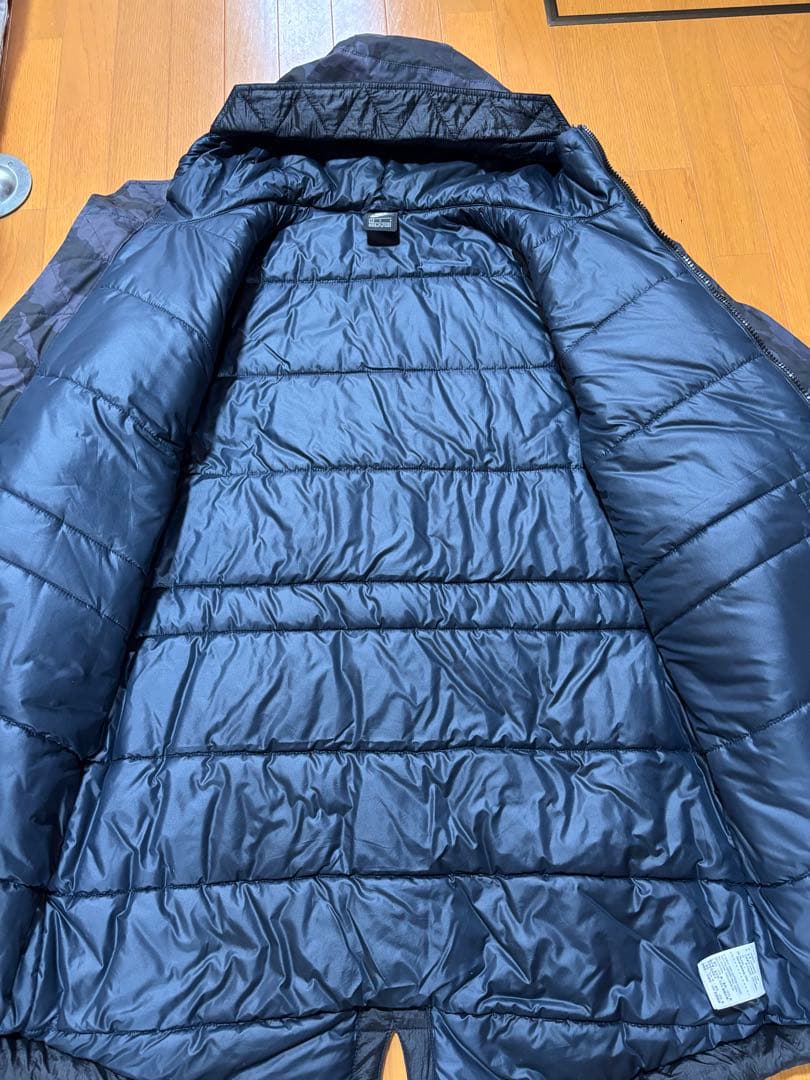 迷彩柄 NSW モッズコート　ナイキ　カモフラ　シンセティック　フィルパーカー