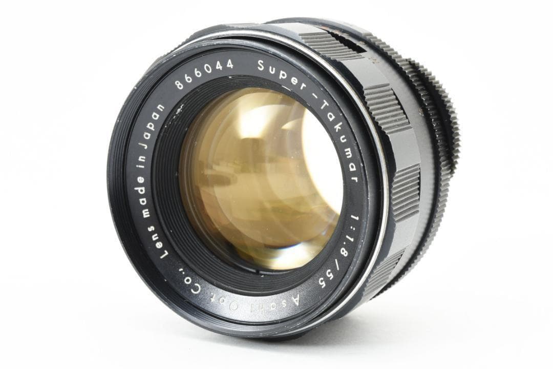 ☆前期型☆ Super Takumar 55mm F1.8 フード付 F0117