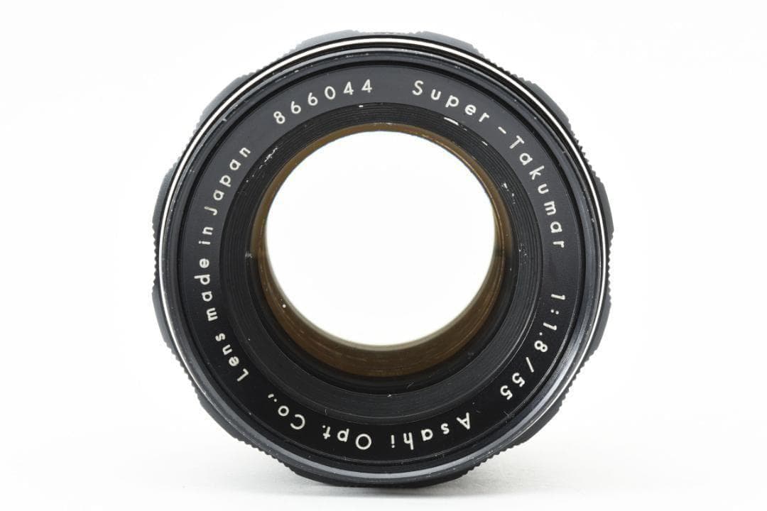 ☆前期型☆ Super Takumar 55mm F1.8 フード付 F0117