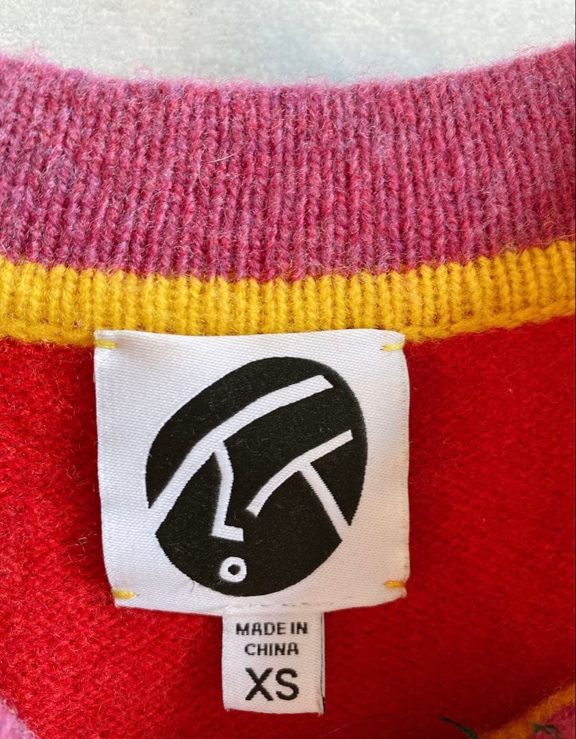 YanYan(ヤンヤン) マルチカラーニットベスト