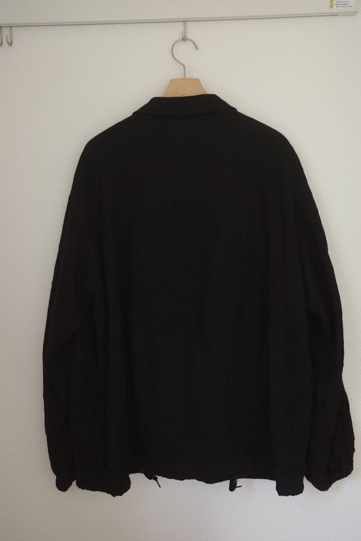 コム デ ギャルソン・オム 25AW ウールサージ製品縮絨ジャケット タグ付き